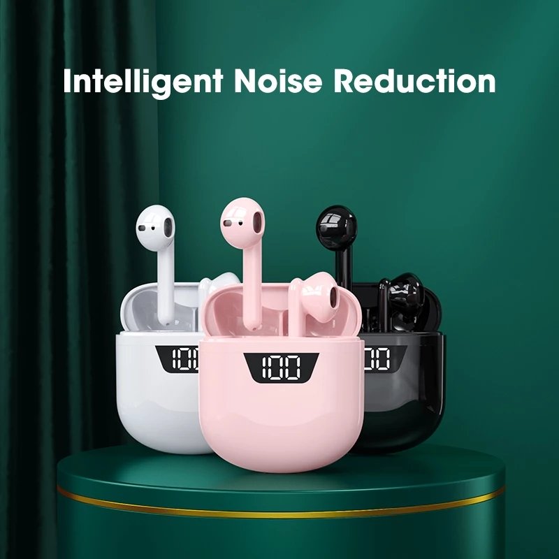 2022 Factory Direct TWS J55 Wireless Headphones High Quality Noise Cancelling Earbuds for All Smartphones