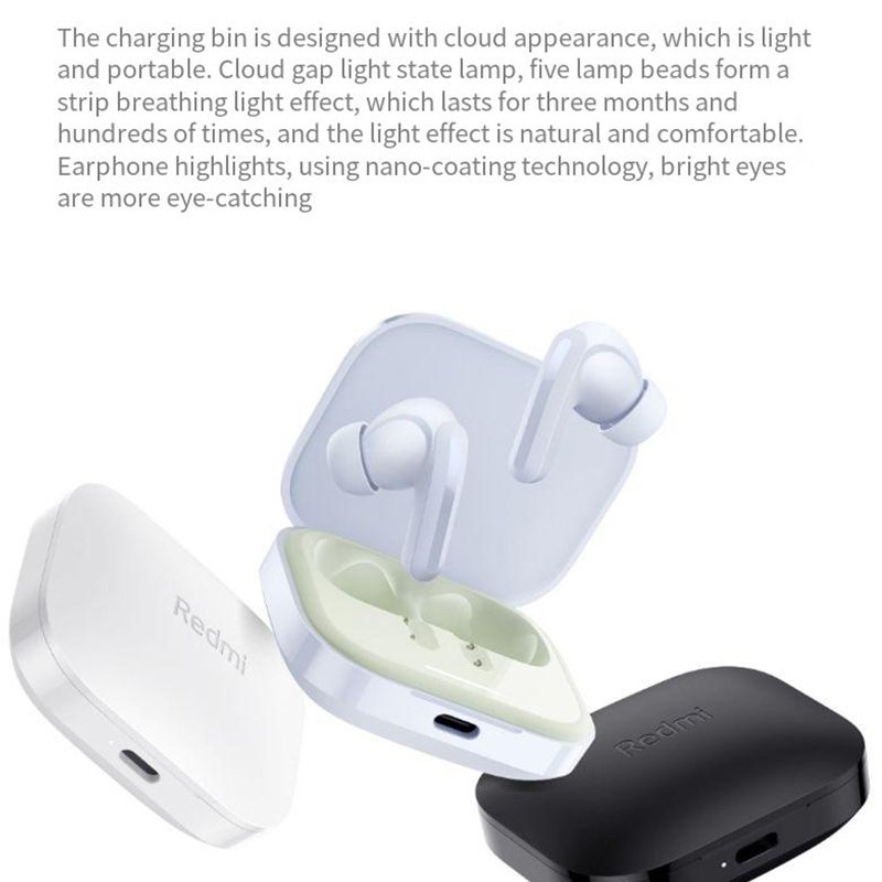 RED MI Noise Cancelling Tws Earbuds 5 Professional Xiao mi Series Wireless Bluetooth Earphone