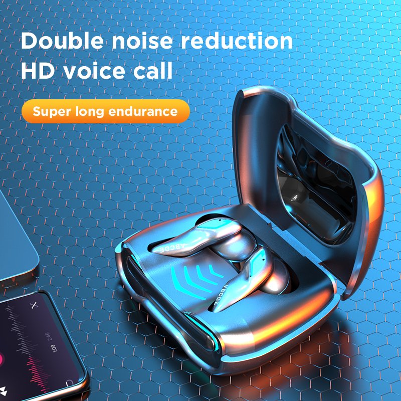 Active Noise Cancelling TWS Earphones with High Sound Quality Wireless Earphone Gaming Earphone Factory Supply