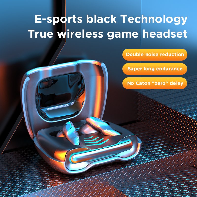 Active Noise Cancelling TWS Earphones with High Sound Quality Wireless Earphone Gaming Earphone Factory Supply