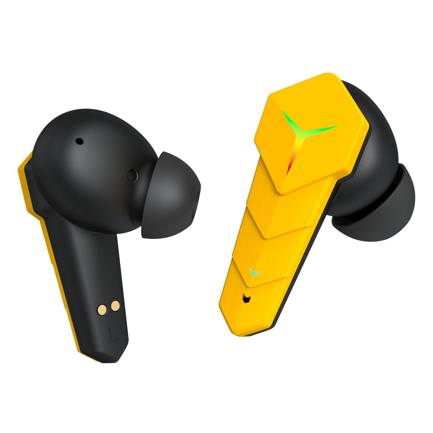 New Tws Earphones Gaming Headsets Low Latency Wireless Headphones Stereo Bass Music Game Earbuds With Mic Rgb Light