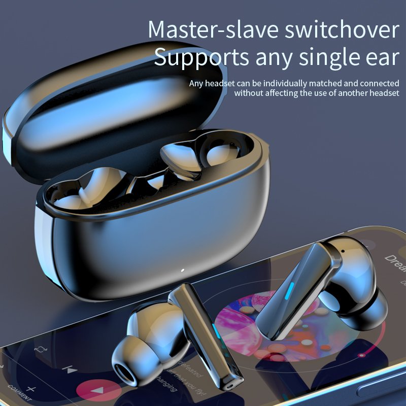 50 TWS Earphone High Quality Long Battery Life Smart Touch Control True Wireless Earbuds Maste50 For Sports