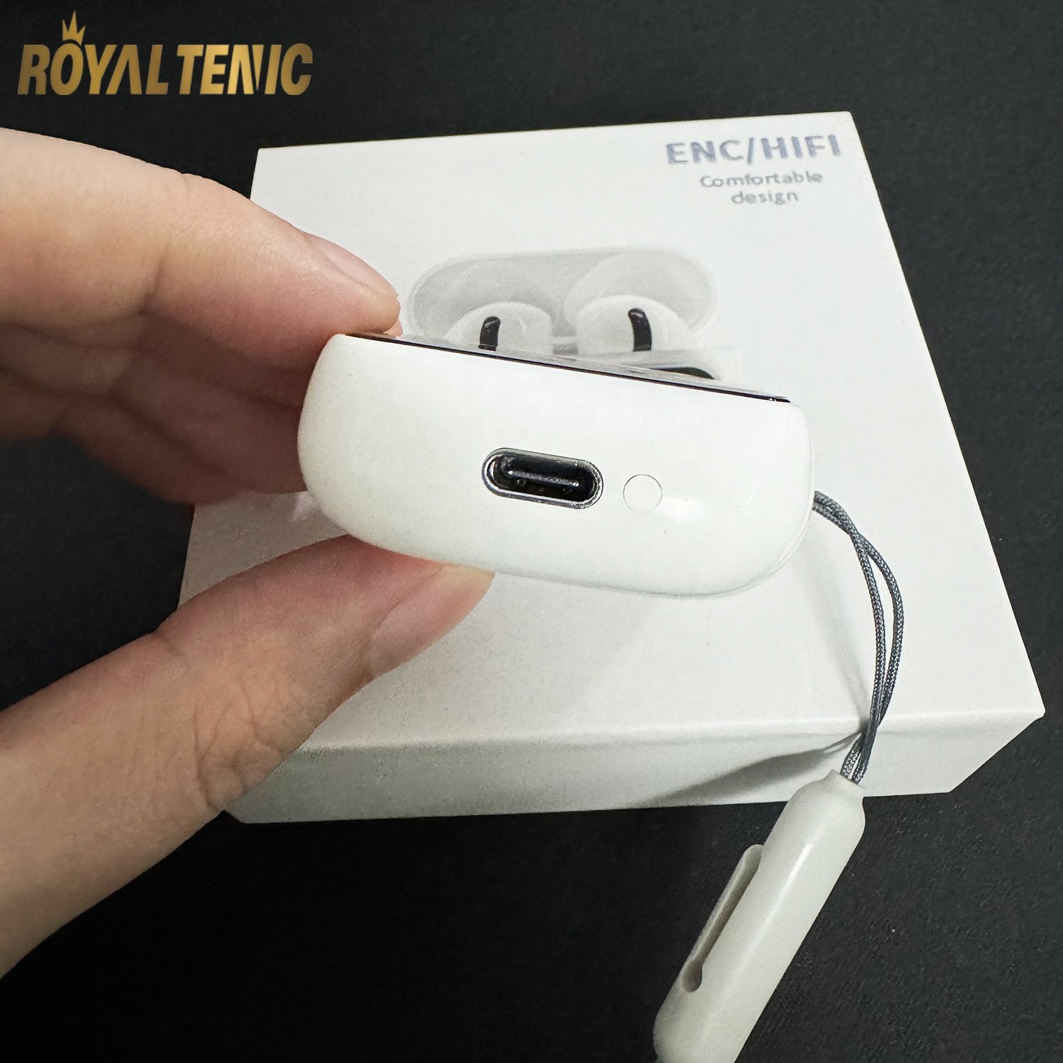 A9pro A11 PRO Touch Screen TWS ANC ENC 2024 Earphone BT Call in-ear Headphone Noise cancelling True Wireless Earbuds A11 A9 Pro