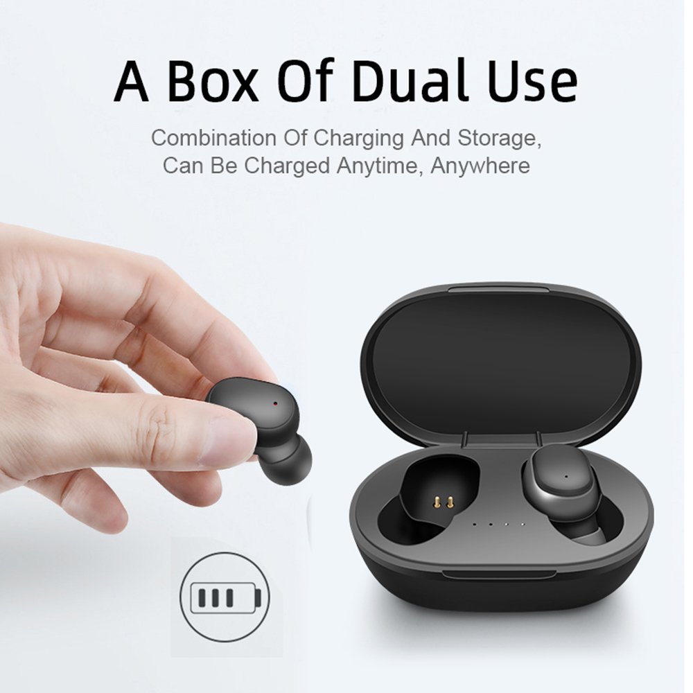 Headset Airdots Noise Cancelling In Ear Earphone Used Mobile Phone Wireless Earbuds TWS Wireless Earphone A6S Mipods for Xiao Mi