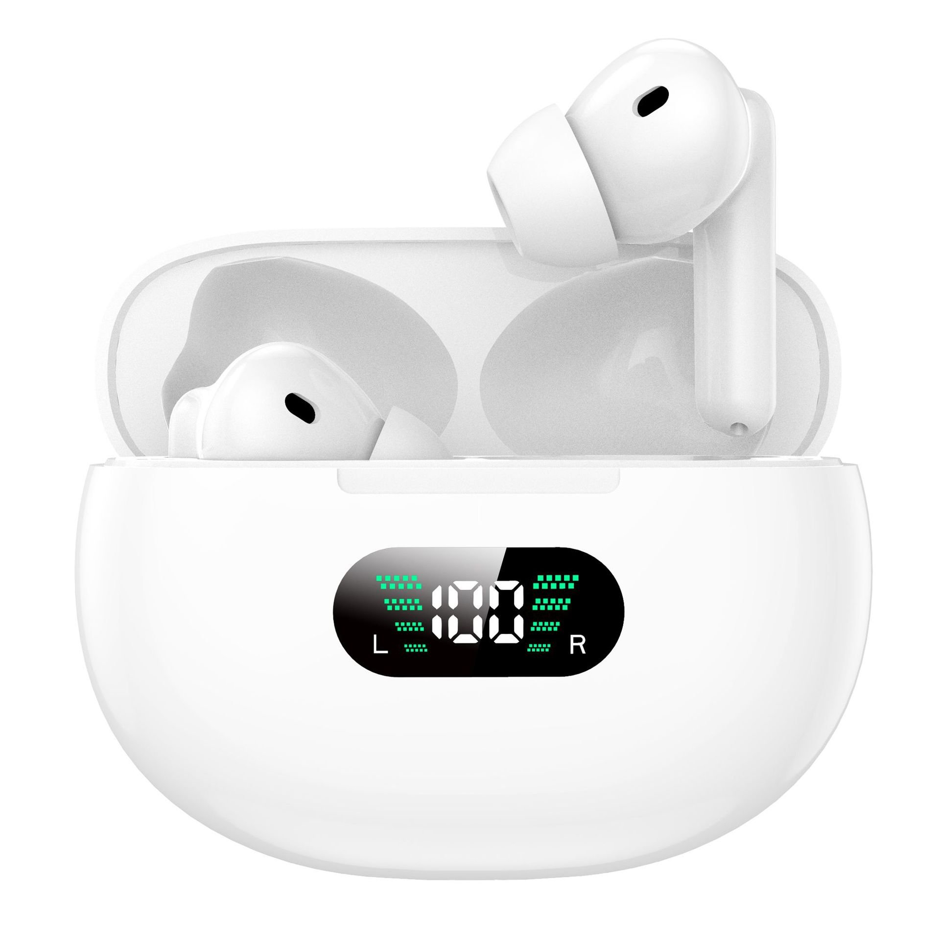 High Quality ANC Noise Cancelling Earbuds Wireless Headphones LED Battery Display 5.3 Tws Hifi Stereo Earphone with Mic