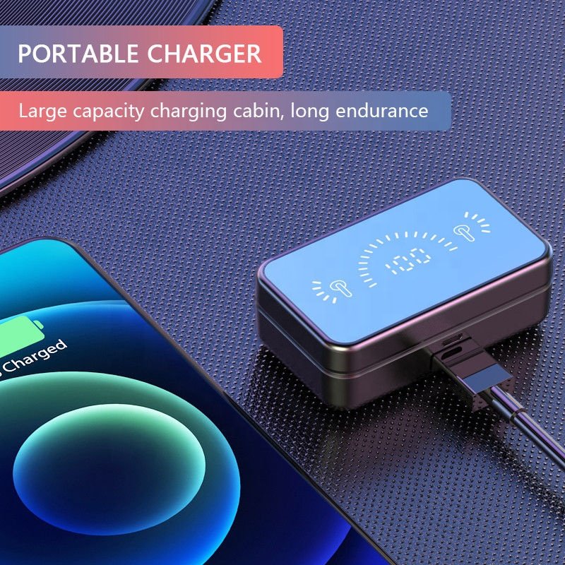 True wireless s20 gaming noise cancelling earbuds with power bank i12 m10 m19 tws f9 pro 3 4 5 6 earbuds earphones headphones