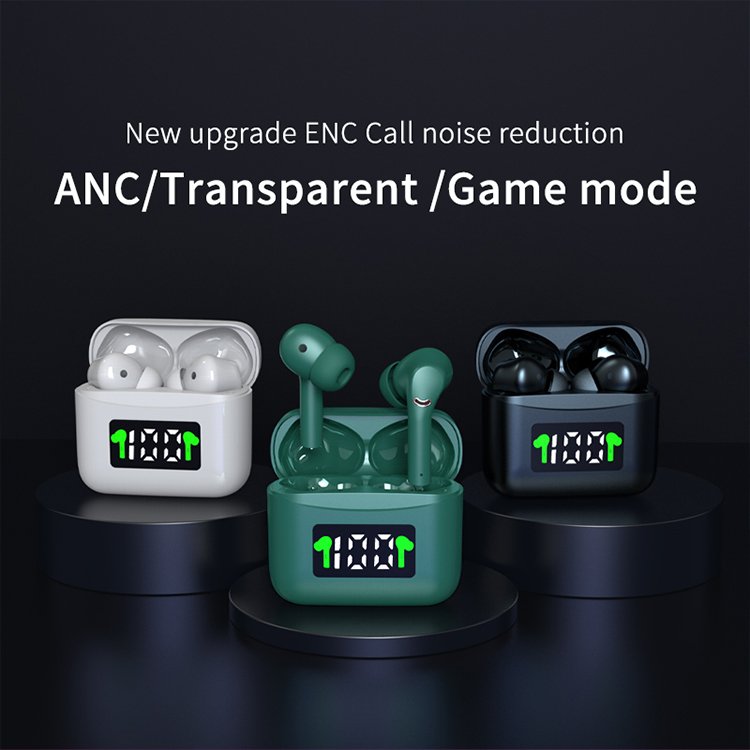 ROCXF 2024 J5 earbuds new mini sport ture wireless earphone in ear headphone anc hifi noise canceling tws earbuds earphones