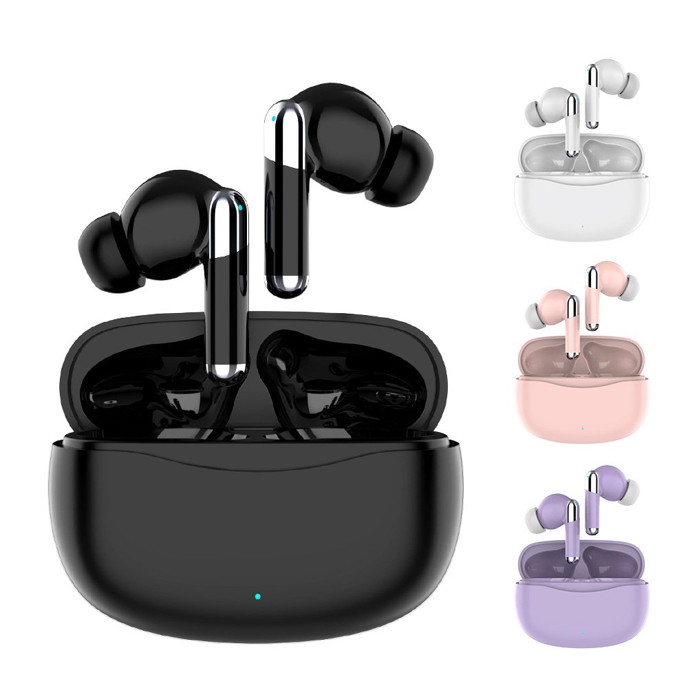 Factory OEM TWS New Double Mic Active Noise Cancellation headset ANC+ENC Hybrid TWS Wireless Stereo Earbuds Wireless Headphone