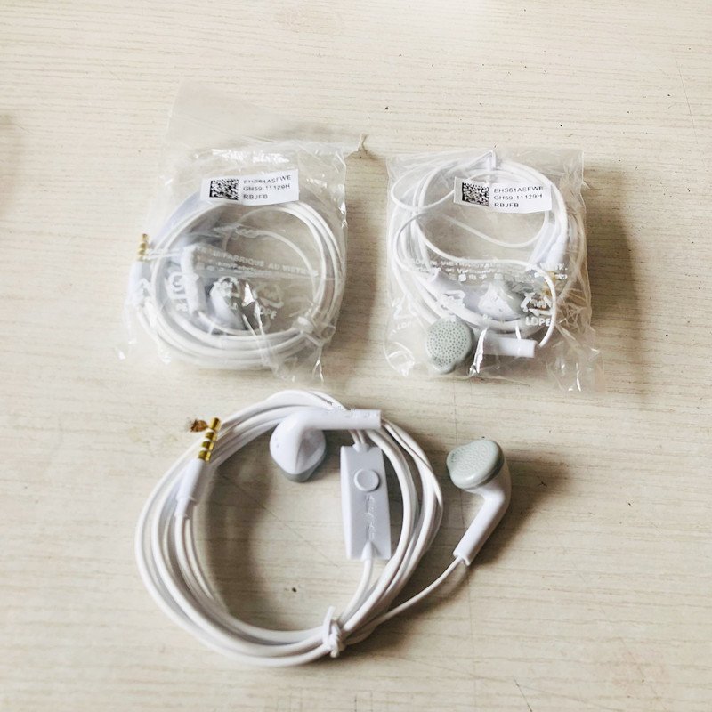 wholesale 100% Original 5830 Earphone 3.5mm plug with mic Oem in ear headphones for samsung 5830 S6 S7 S8 YS headset