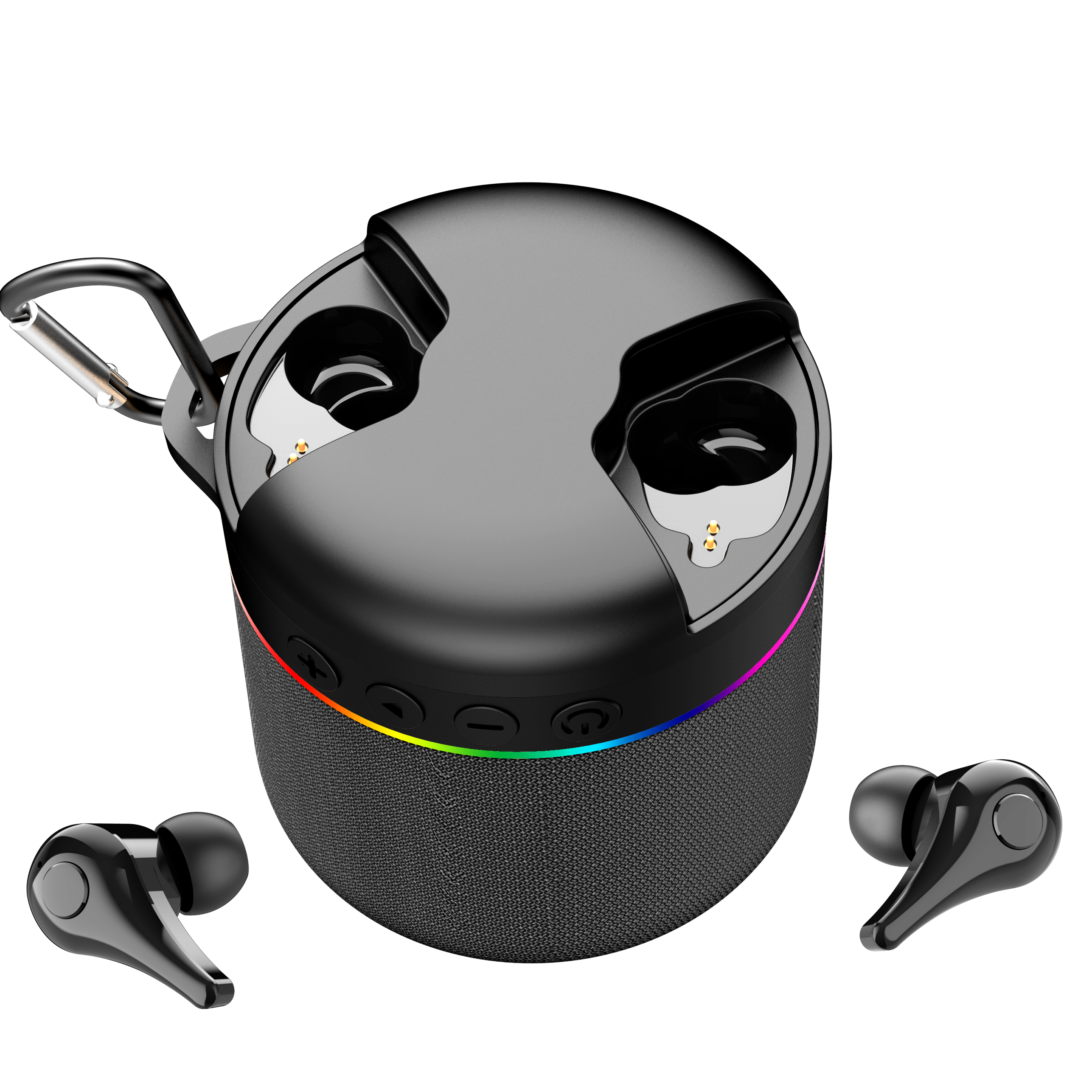 Outdoor Unique Speaker earphone Mini Portable Headset 2 in 1 Wireless Speaker