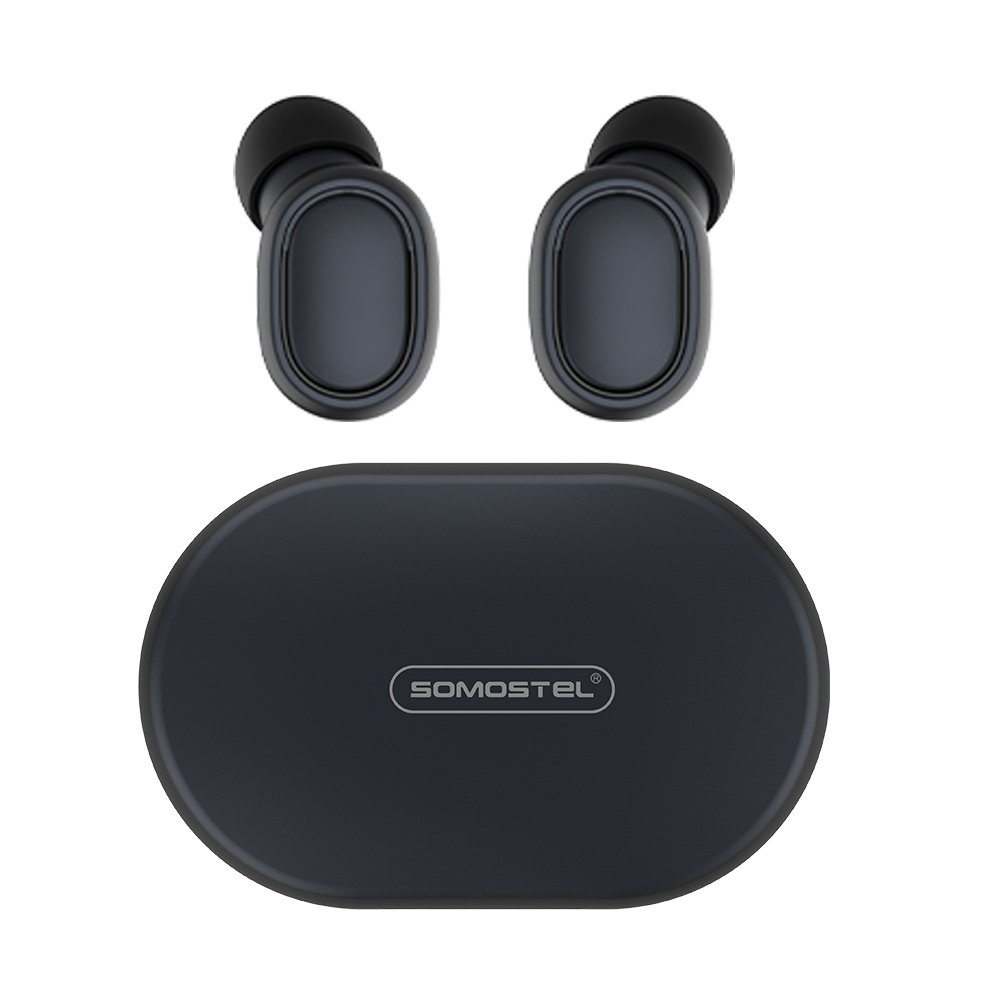 SOMOSTEL Noise Cancelling TWS Earbuds SMS-J42 Audifonos Auriculares Inalambricos BT5.0 Wireless Earphone Sport Earphones