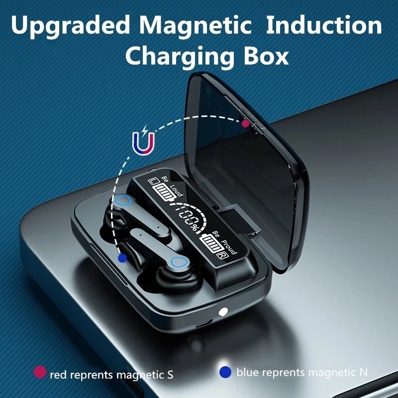 Best-selling 5.1M19TWS smart Touch Wireless Bluetooth waterproof noise-cancelling stereo headset Gaming headset
