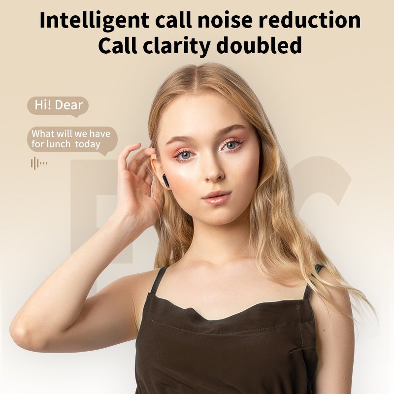 Tws ENC earphones headphones enc Sports Gaming earbuds Earbud & in-ear headphones BT5.4 Touch Screen Wireless earbuds YX28 V8