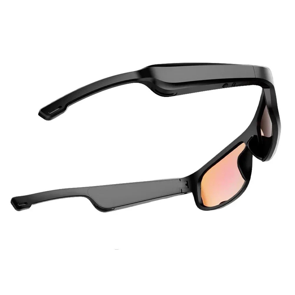 Best Seller Trending New Product Fashion Sport Polarized Sunglass with Music Audio Wireless TWS Earbuds 2 in 1 Smart Sunglasses