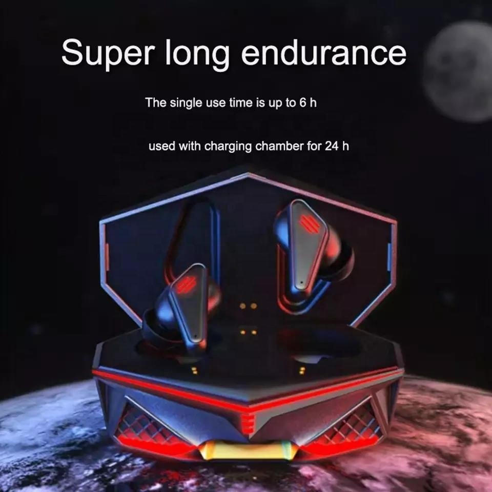 Factory Mini Earbuds Surround Sound Wireless LED Light Call Function Gaming Earphone K98 Waterproof TWS Headphones With Mic