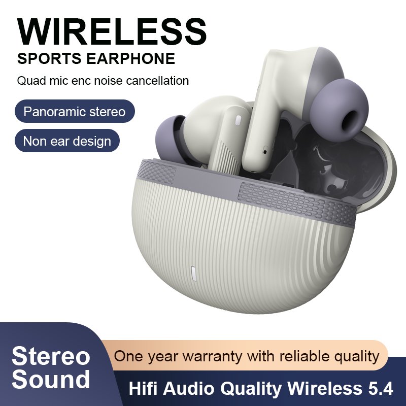 T13 TWS Earbuds 2024 New Noise Cancelling Earphones Earbuds With Waterproof IPX-5 Gaming Headphones Gamer Earphones