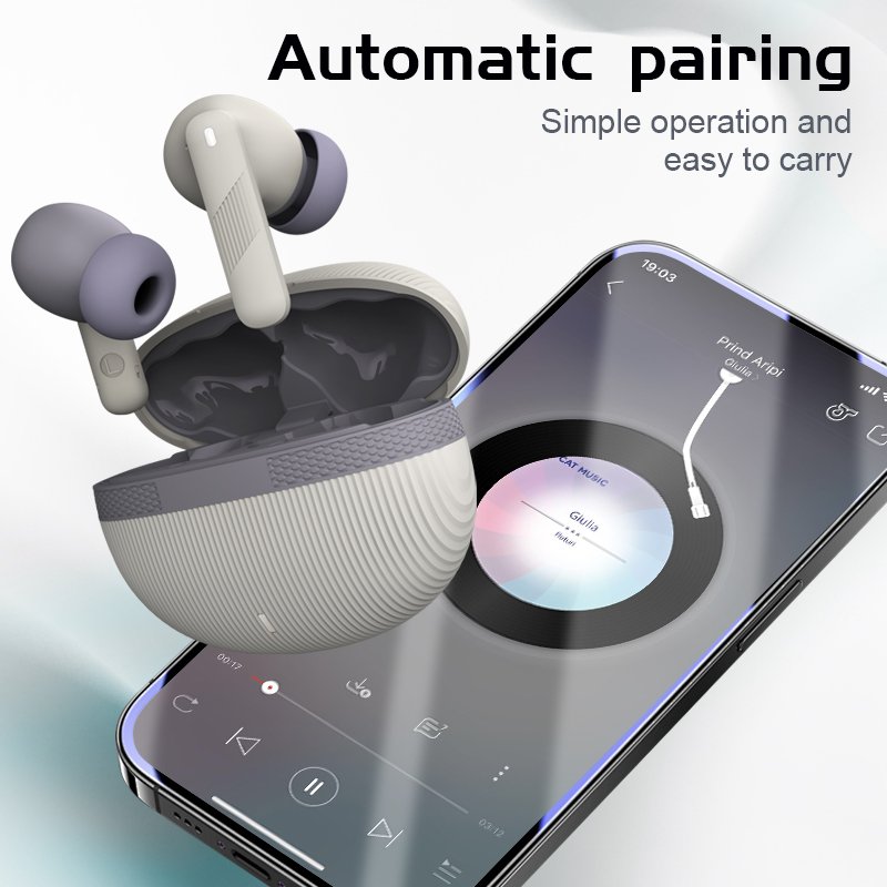 T13 TWS Earbuds 2024 New Noise Cancelling Earphones Earbuds With Waterproof IPX-5 Gaming Headphones Gamer Earphones