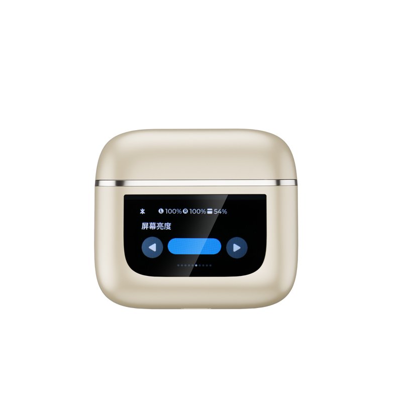 Air MAX BT 5.3 TWS True Wireless Earbuds In-Ear Headphones with Touch headphone case Screen Smart Screen for Gaming DJ Use V8