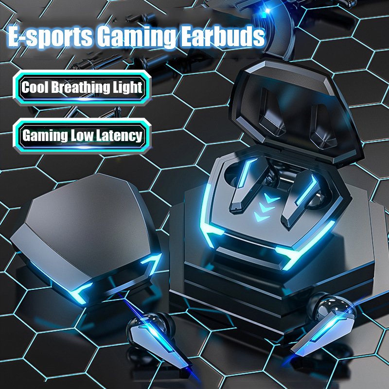 M10 Wireless Gaming Headset Low Latency BT Earphones Noise Cancelling Gamer Headphones With Microphone TWS Earbuds Fone
