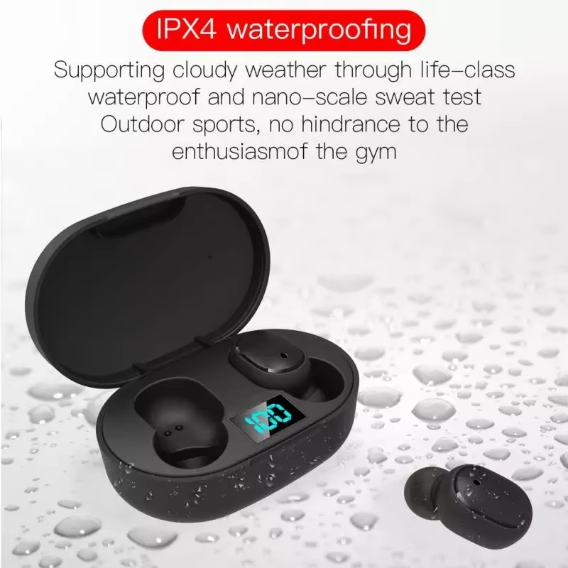 E6s Tws Mini bt5.3 Earphones Ear buds Stereo air buds TWS Noise Cancelling in-Ear Gaming Headphone with Mic Air A6S Earbuds