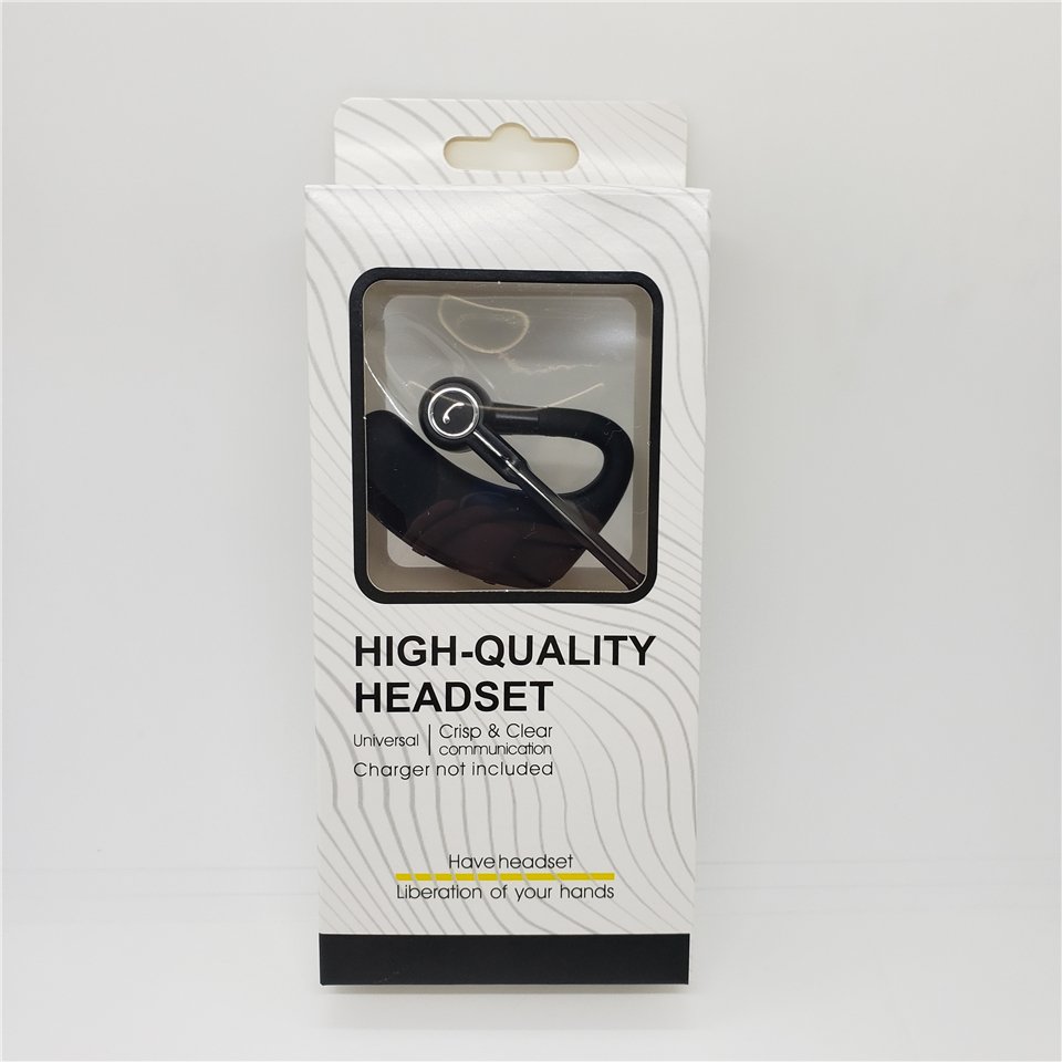 V8s Business Bluetooth Earphones Wireless Earbuds Noise Canceling Bluetooth Headset Hands-Free Sports Earpiece Headphone