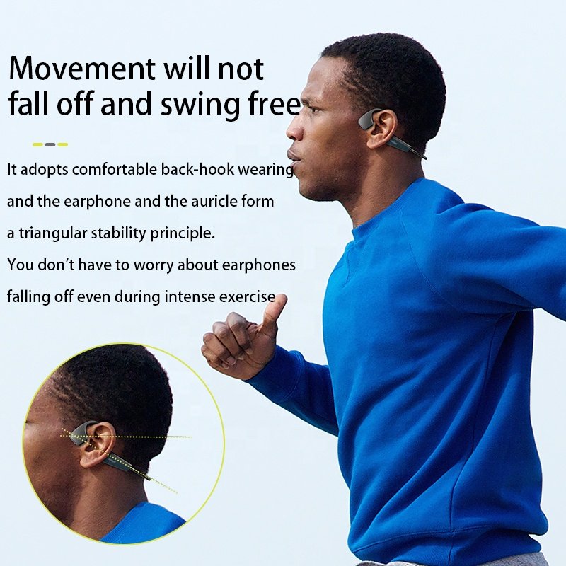 Low price open ear sports bluetooth earphones wireless neckband running bluetooth headset bone conduction headphone