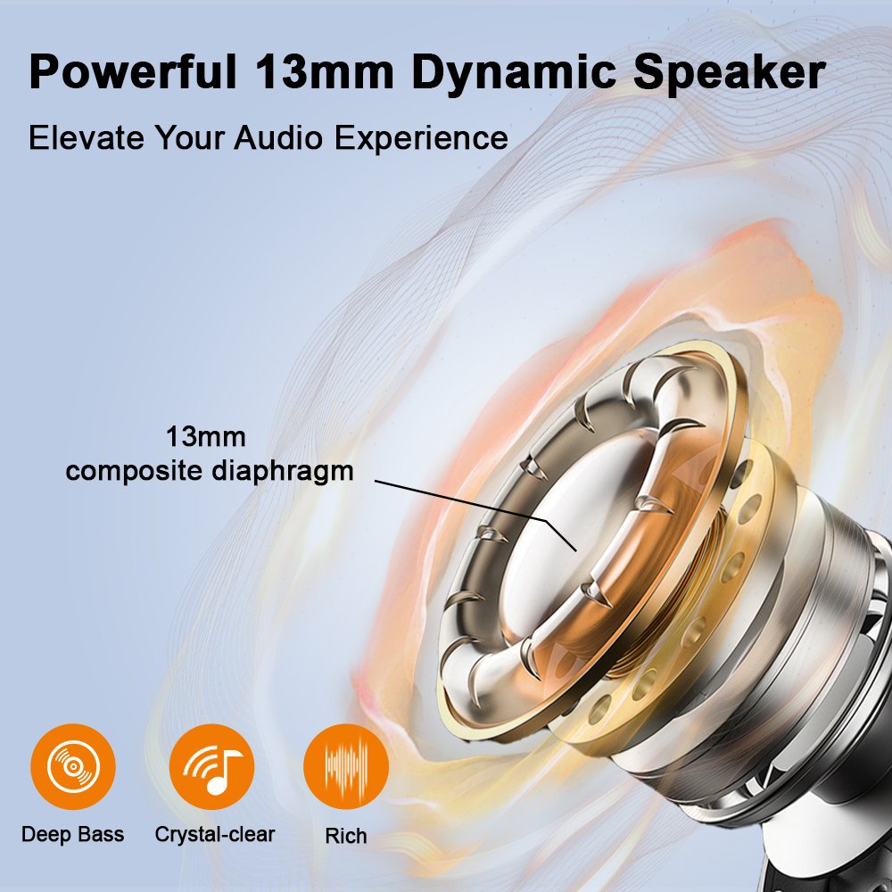 ROCXF Wholesale J16 tws earphones headphones headsets in-ear headphones earbud noise cancelling tws earphones headset