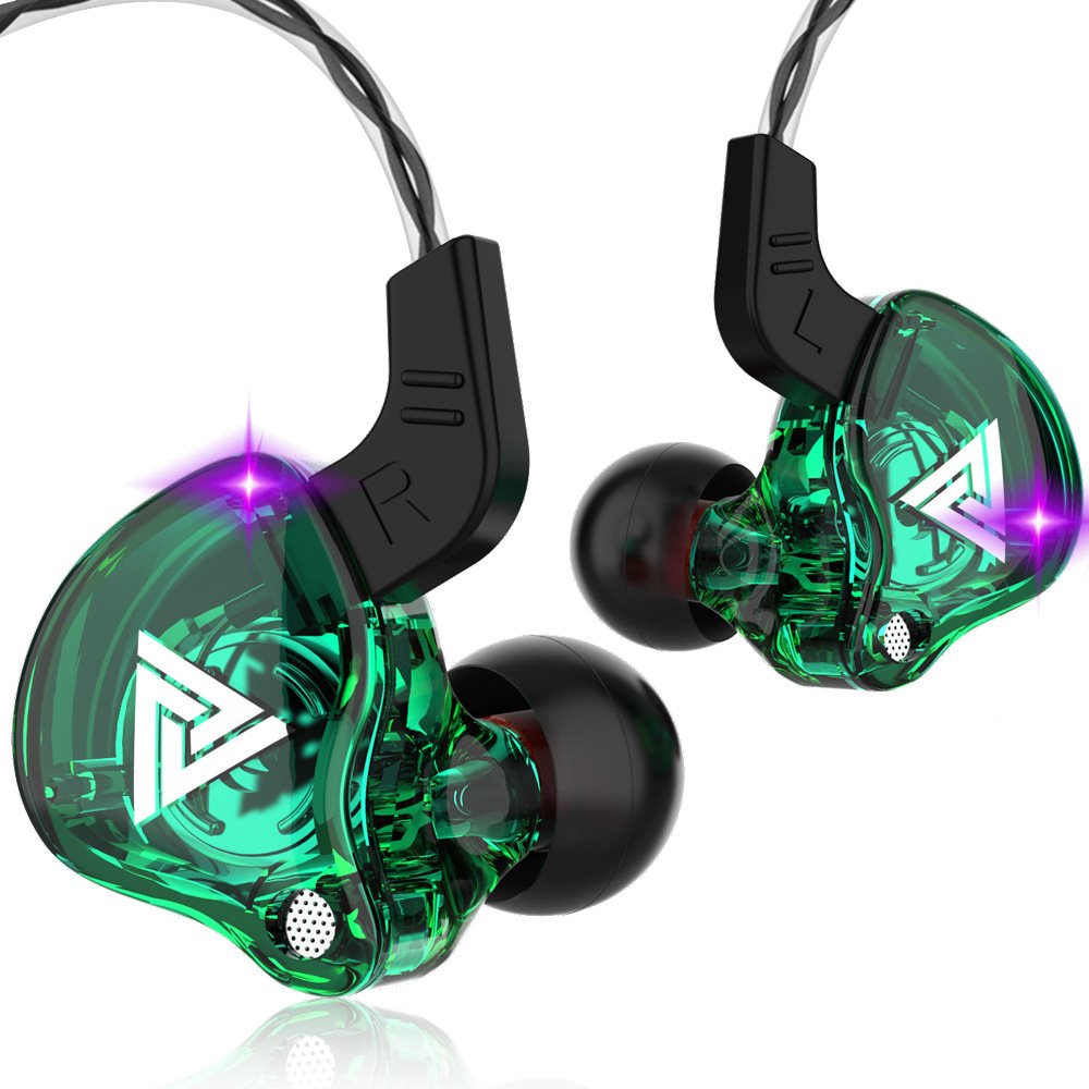 Hot selling AK6 EDX Pro 1DD Dynamic Earphones HIFI Bass Earbuds In Ear Monitor Sport Noise Cancelling Headset
