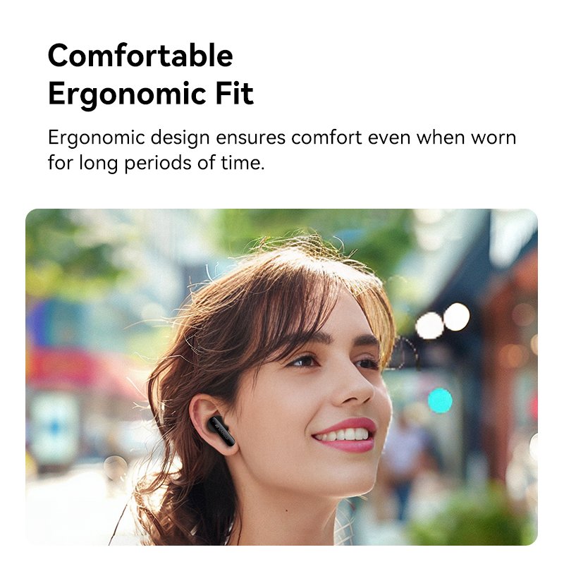 Sansui W22 korean women's fashion ENC noise cancelling hand free Wireless Bluetooth air ear buds audifonos inalambricos earphone