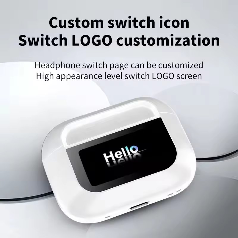 Top quality ANC ENC Wireless Earbuds LCD Noise Cancelling TWS Earphones & headphones Gaming In-ear Earphones Pro2 A9 Pro A10 Pro