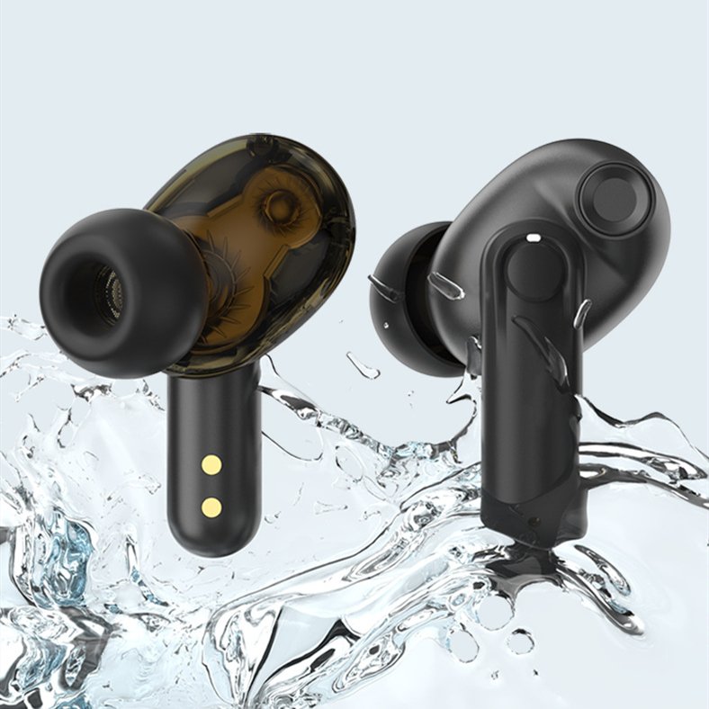 H01 Wireless TWS Earphones with LED Charging Display ENC Noise Cancelling Sports Earbuds JL Chipset 4*Speaker HiFi