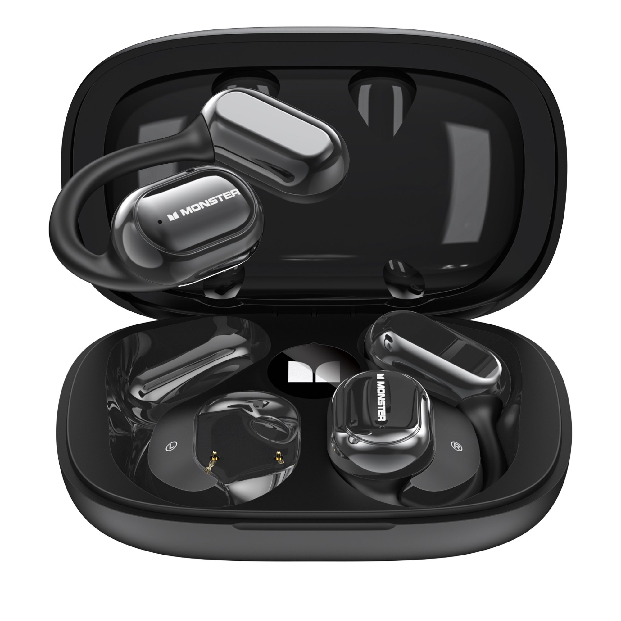 Monster AC100 MH22156 Bone Conduction Bluetooth Wireless Sports Headphones Stereo Bone Conduction Earphones Waterproof