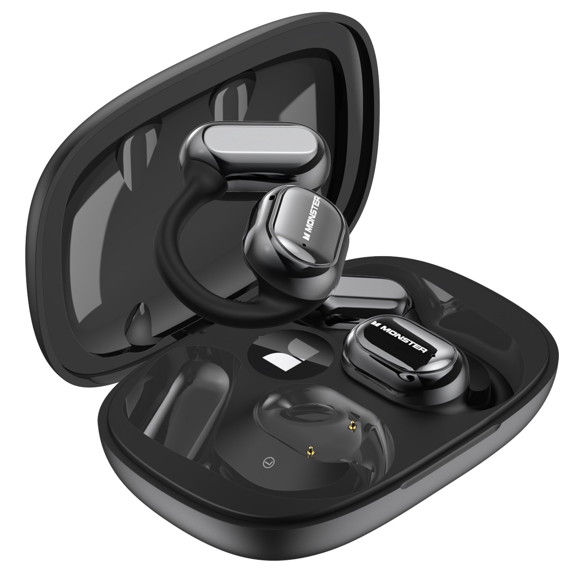 Monster AC100 MH22156 Bone Conduction Bluetooth Wireless Sports Headphones Stereo Bone Conduction Earphones Waterproof