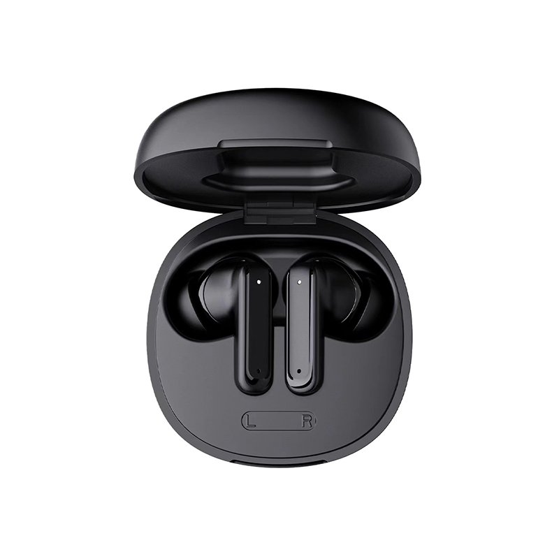 TWS Earbuds T65 Newest Round LCD Touch Screen ANC ENC True Wireless Earphones with Noise Cancelling Sport Earbuds BY-18