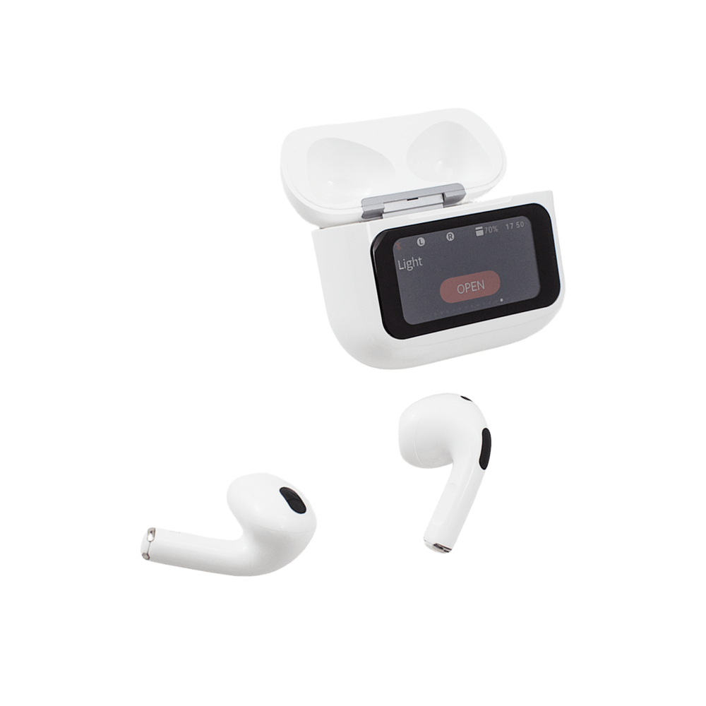 2024 NEW TWS A10 Pro Earphone Wireless Headphone ANC Noise Cancelling Earbuds In Ear Touch Screen With HD Mic Call Headset