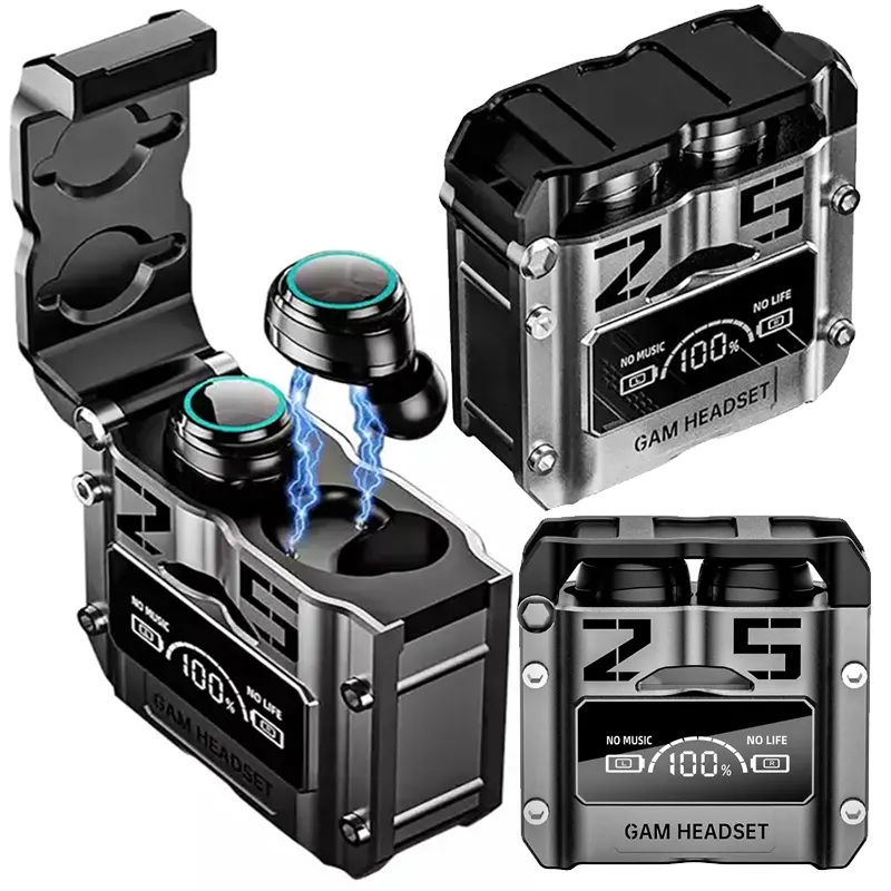 M25 bluetooths tws true wireless stereo calling noise cancelling earphones & headphones & earbuds