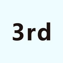 3rd