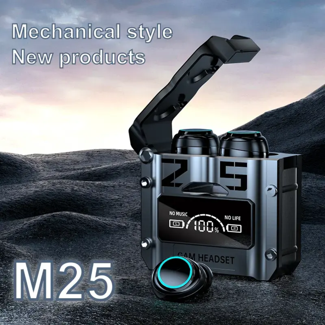 oem headphones earbud in-ear headphones waterproof tws noise cancellation earphone for gaming M25