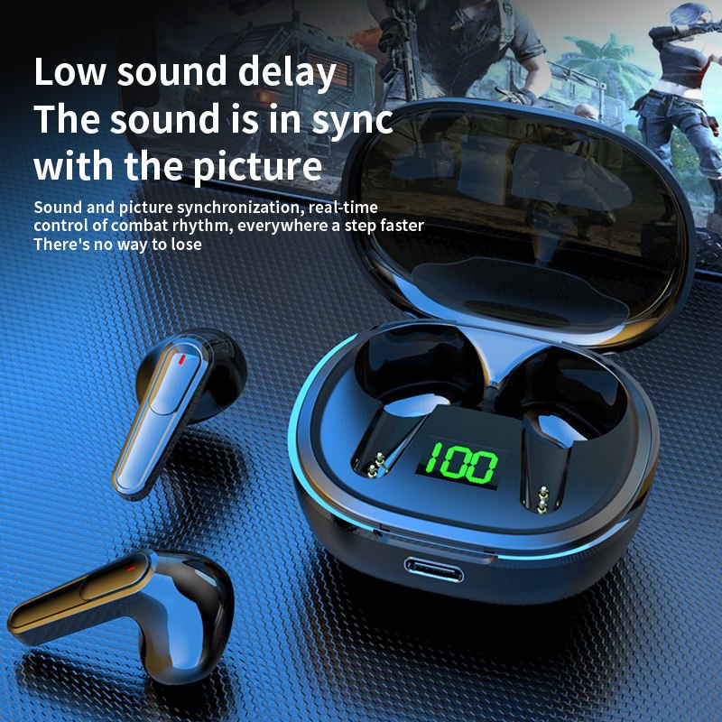 PRO 50 Tws Bt5.0 Wireless Earbuds Built-in Mic Wireless earphones Touch Enabled headphone headset gaming headset