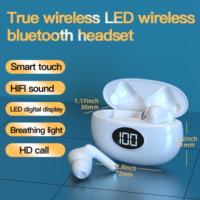 2023 new design X20S Tws Auriculares Earphones Bt Headphones Wireless Earbuds Audifonos Earbuds Noise Canceling Waterproof
