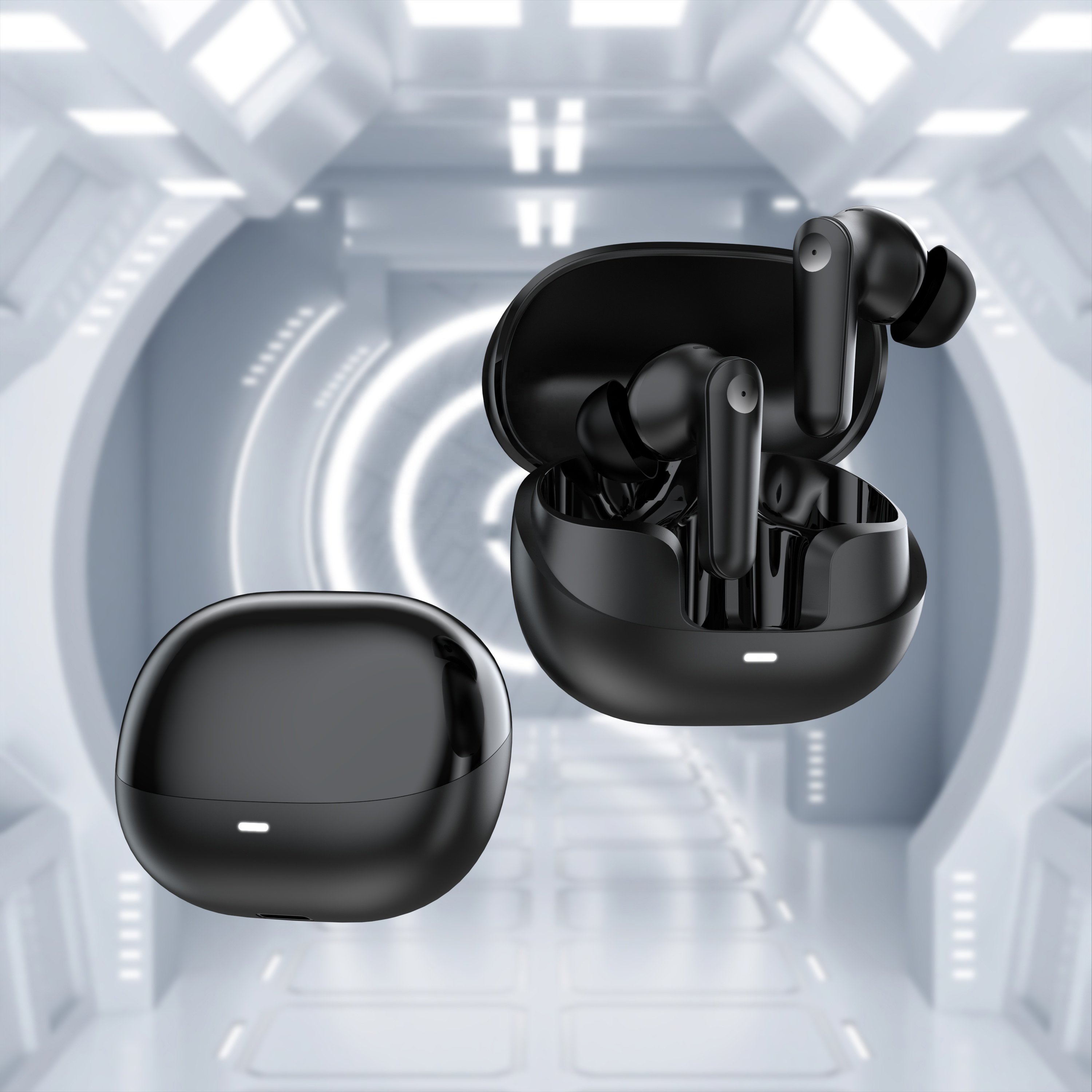 MK017 High quality BT V5.3 TWS earbud ANC speaker earphones