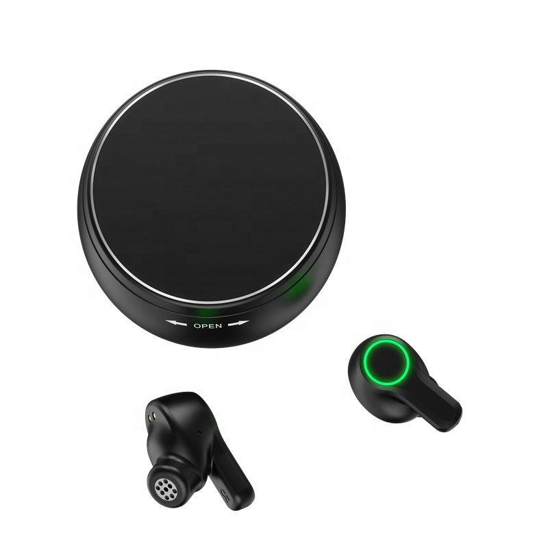 Sport TWS Earphone with Microphone BT 5.1 Earbuds Wireless Waterproof IPX5 Noise Cancelling Ear buds