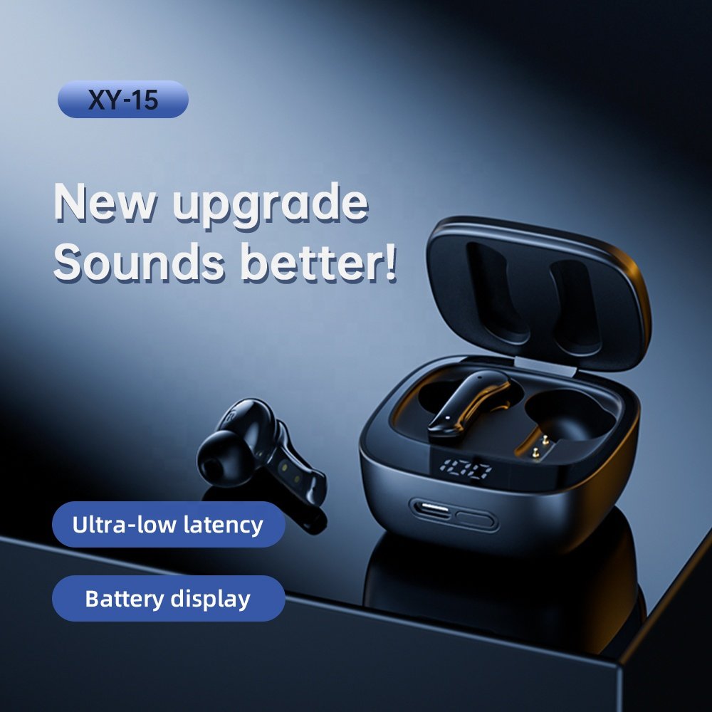 Wholesale Wireless TWS Earbuds Dual Mics Noise Cancelling Earphones Headphones Sports Wireless Bluetooth V5.3 Earphone