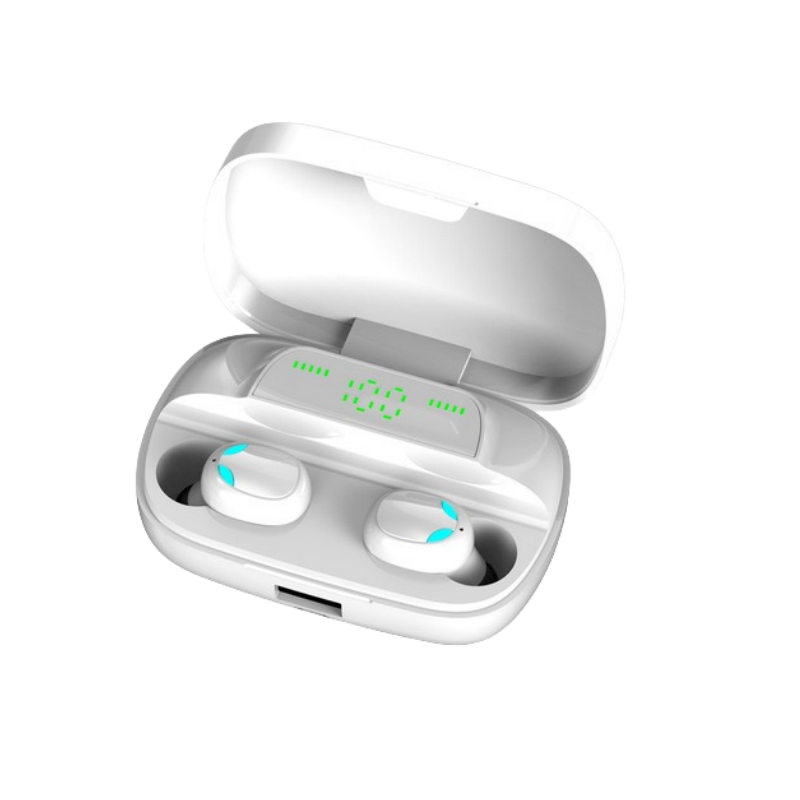 S11B Professional Acoustic Design LED Intelligent Digital Display Earbuds Comfortable Wear Noise Cancelling TWS Earphones