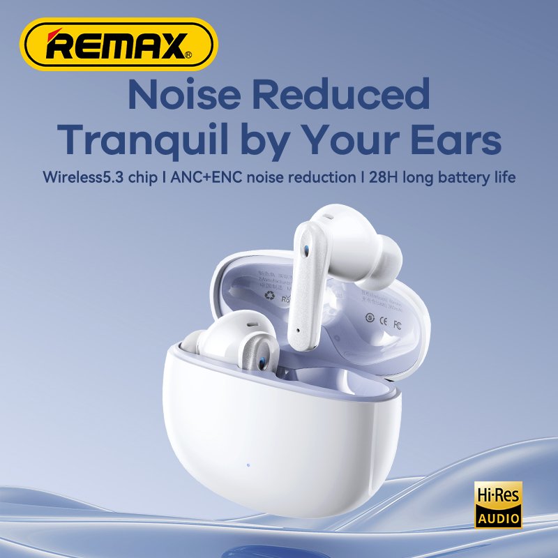 HOT REMAX CozyPods W21N Headphone TWS Earphone ANC/ENC Noise Reduction Wireless BT Earbuds TWS headset