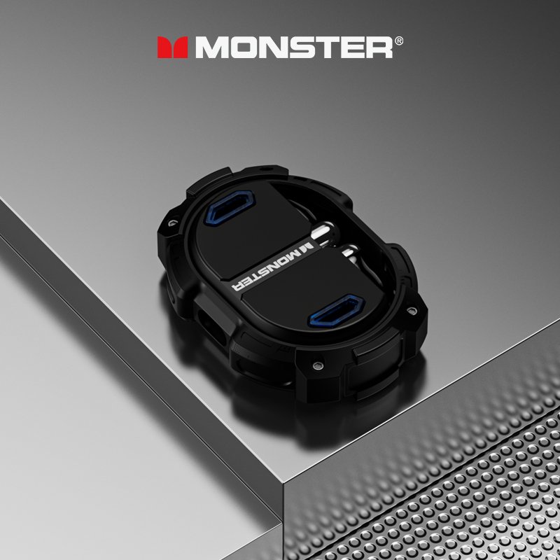 Monster XKT10 Pro TWS BT5.3 Earphone Gaming True Wireless Earbuds Headset with Mic Noise Cancelling in-ear Headphone