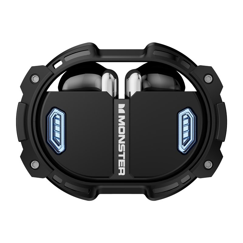 Monster XKT10 Pro TWS BT5.3 Earphone Gaming True Wireless Earbuds Headset with Mic Noise Cancelling in-ear Headphone