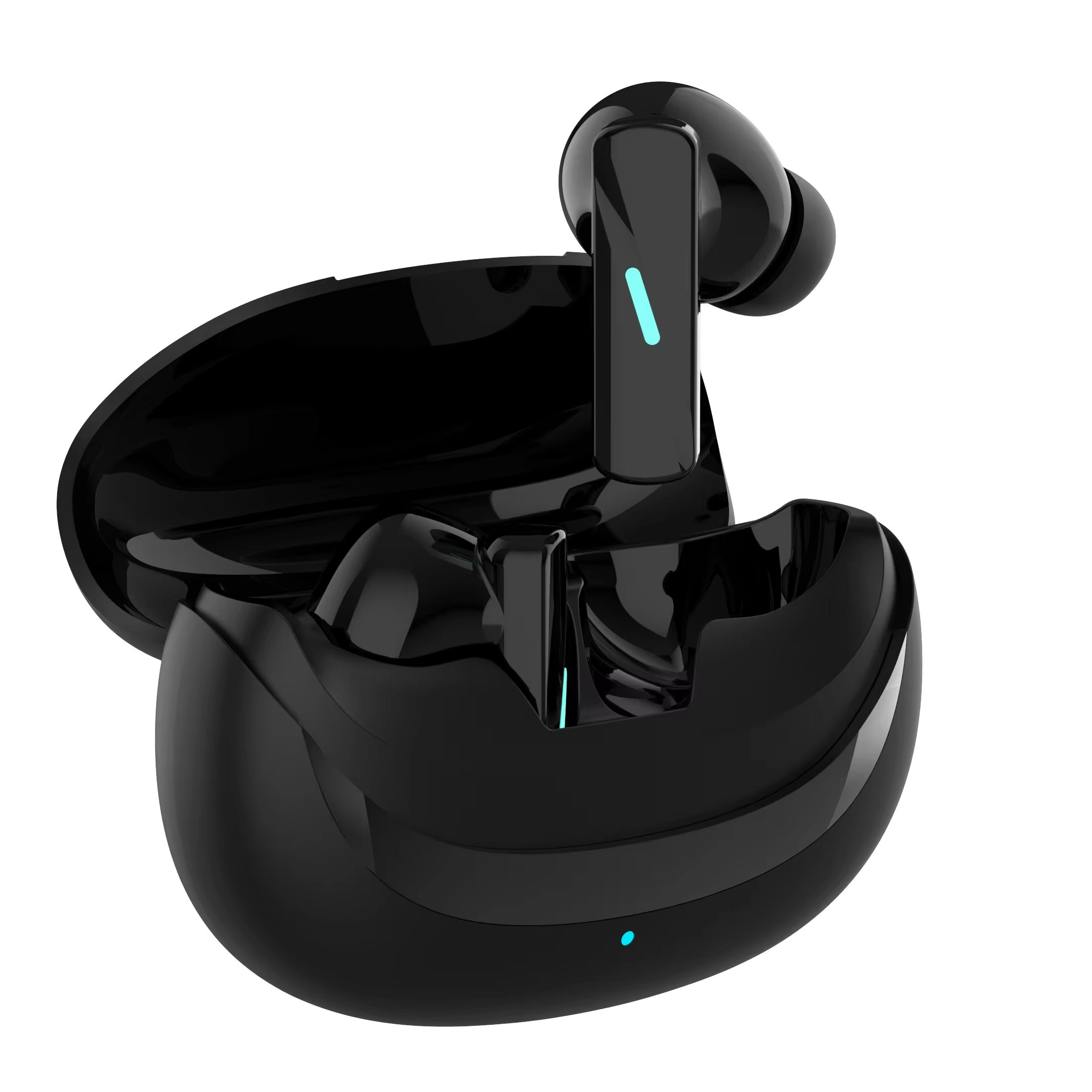 Headphone factory Stock ANC In-Ear Sports Headphone Waterproof 5.3 Bluetooth with Noise Cancelling earphone