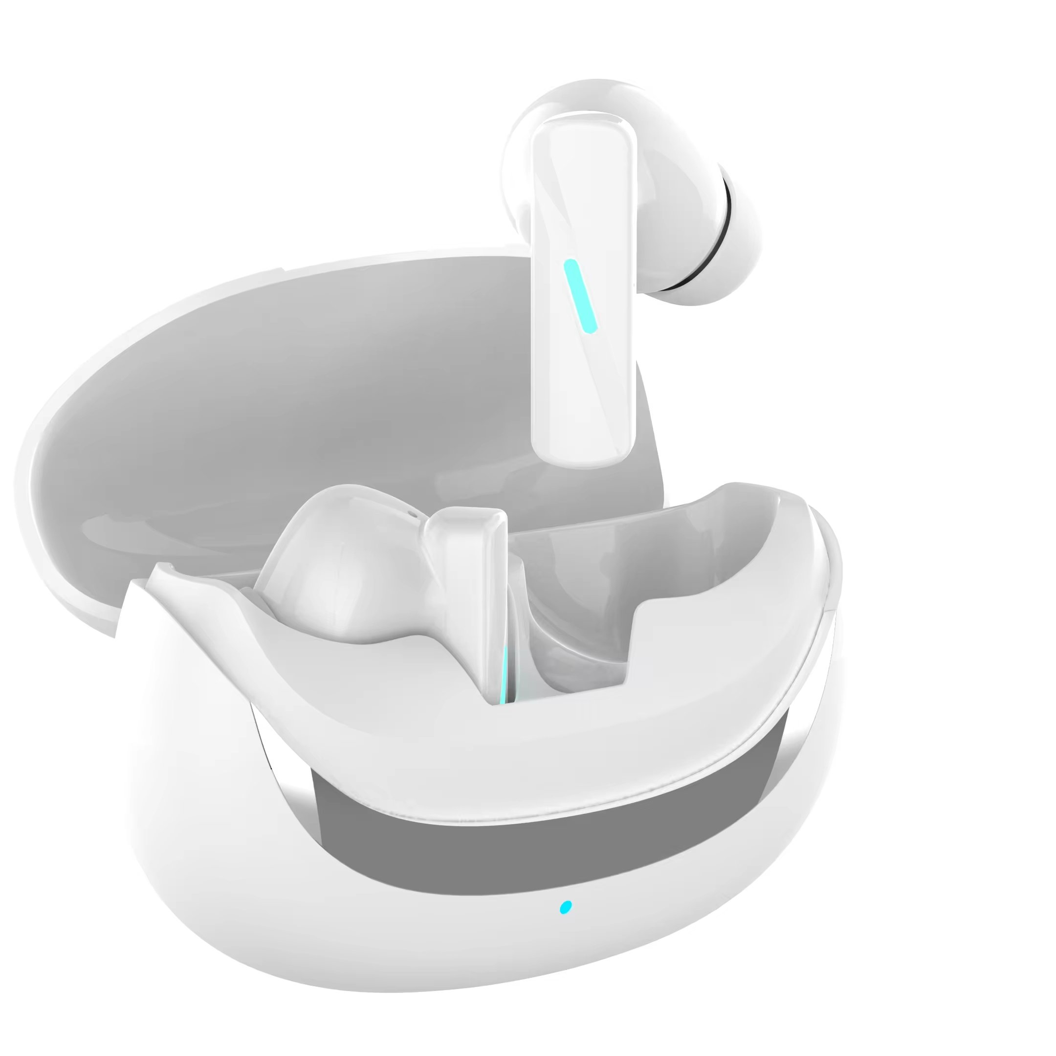 Headphone factory Stock ANC In-Ear Sports Headphone Waterproof 5.3 Bluetooth with Noise Cancelling earphone