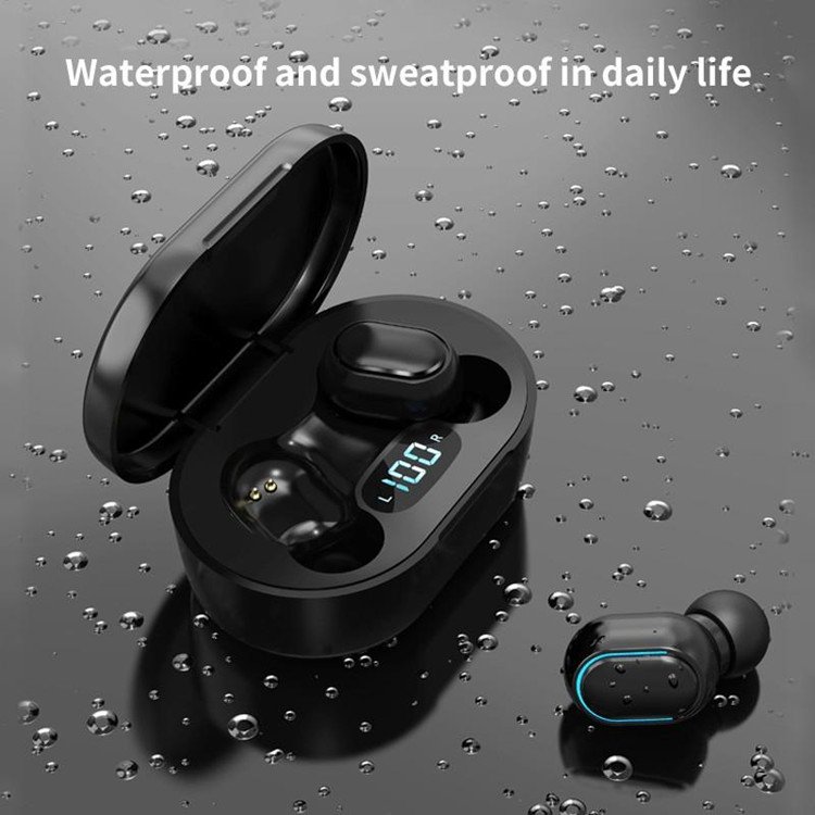 E7S TWS Wireless Earphones 5.0 Earbuds Stereo HIFI Headphones Noise Cancelling Gaming Headset With Microphone